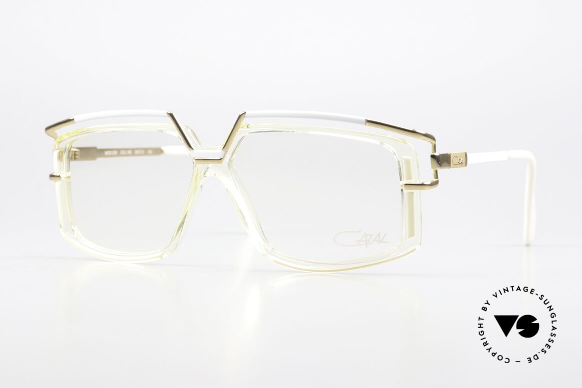 Cazal 329 Old Hip Hop Frame 80's, rare vinage eyeglasses of the late 80's / early 90's, Made for Men and Women
