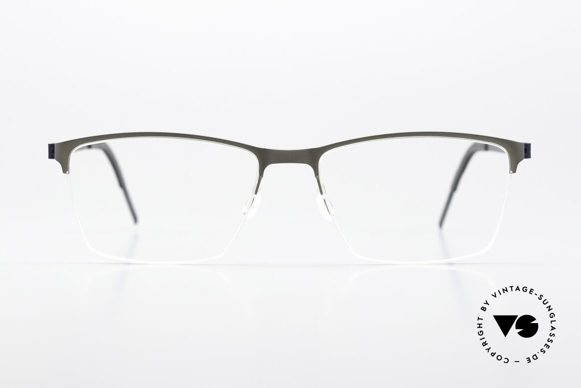 Lindberg 7405 Strip Titanium Square Men's Eyeglasses, model 7405, T407, size 54-16, 135 temple & color U13, Made for Men