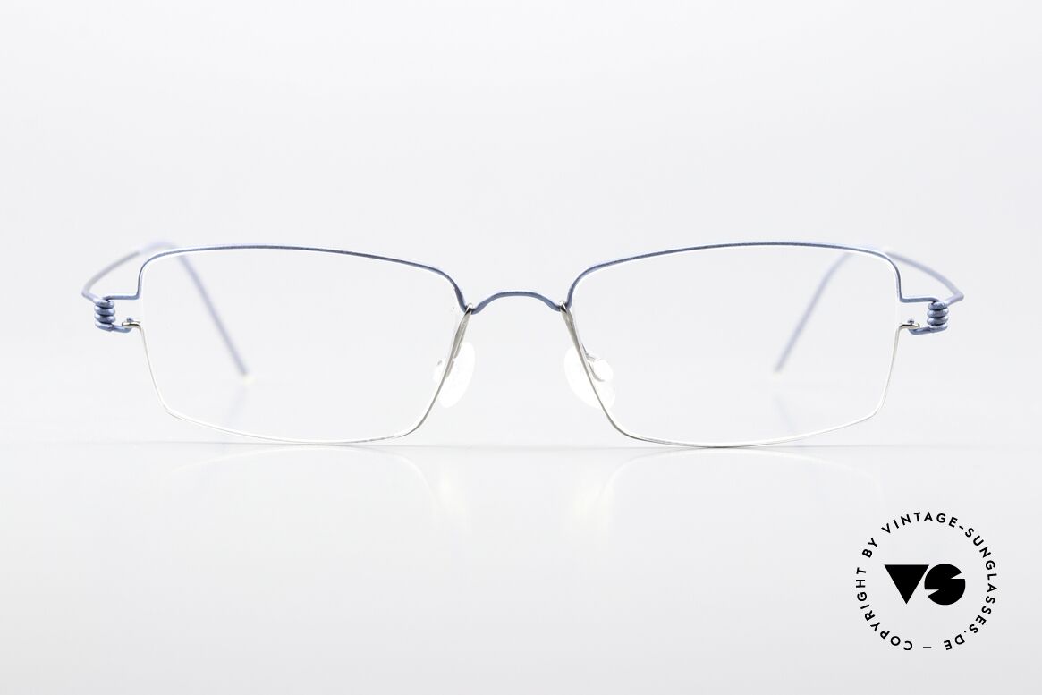 Lindberg Flemming Air Titan Rim Square Titanium Glasses, distinctive quality and design (award-winning frame), Made for Men and Women