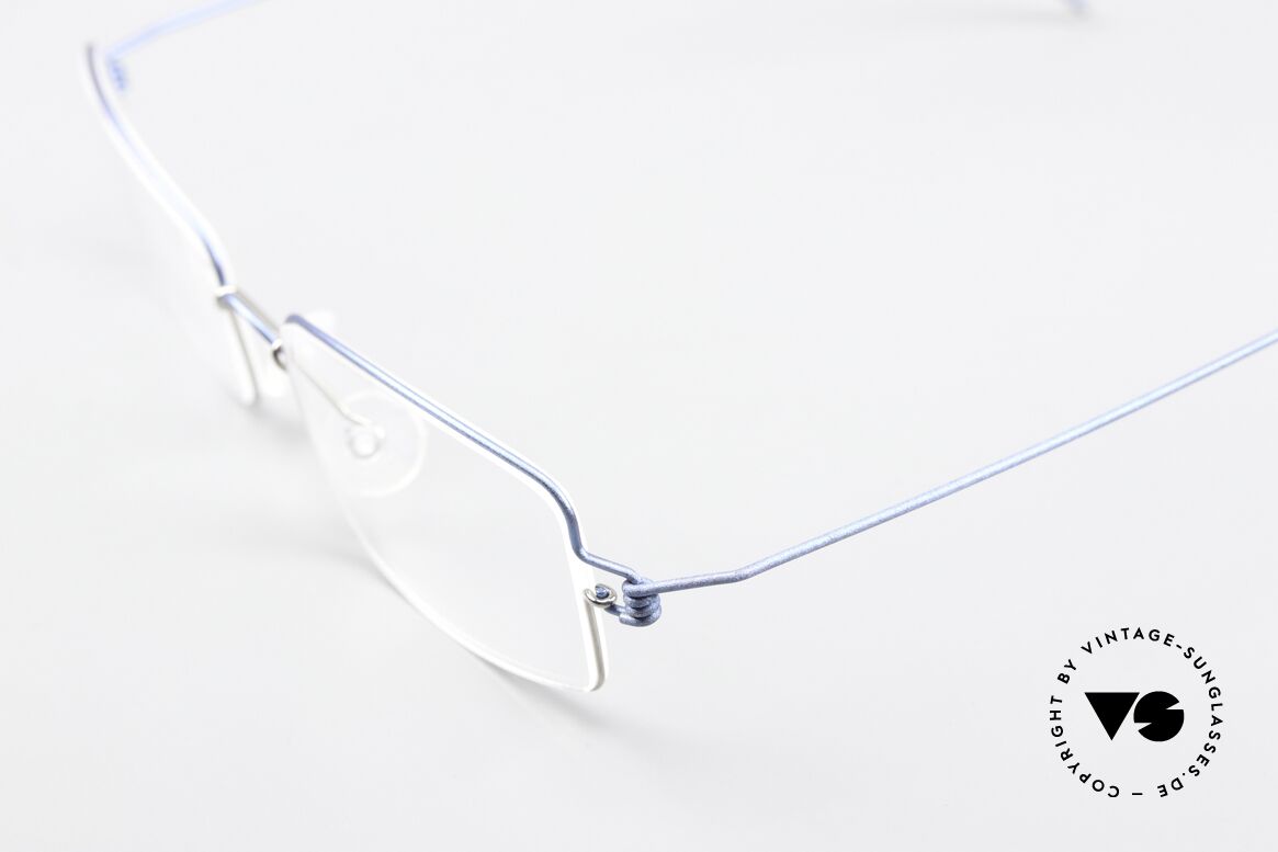 Lindberg Flemming Air Titan Rim Square Titanium Glasses, extremely strong, resilient and flexible (and 3g only!), Made for Men and Women