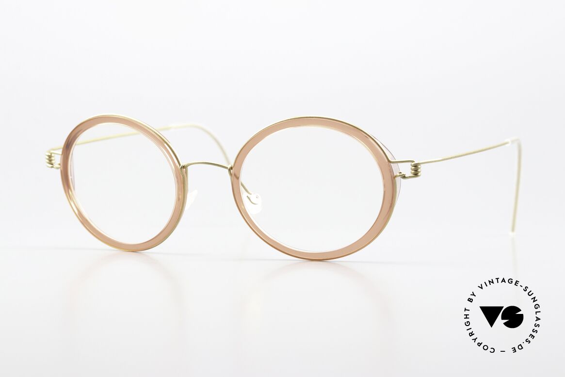 Lindberg Fay Air Titan Rim Titan Specs Ladies Color, Lindberg FAY Gr. 46-20, 135, Col GT ; Air Titanium Rim, Made for Women