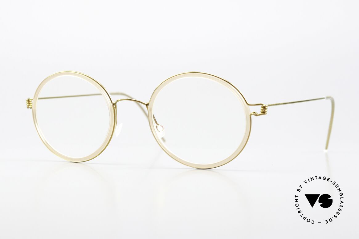 Lindberg Cameron 48 Air Titan Rim Unisex Titan Designer Specs, round LINDBERG glasses of the Air Titanium collection, Made for Men and Women