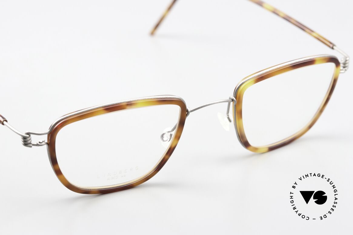 Lindberg Aiko Air Titan Rim Lightweight Titanium Specs, unworn, NOS, with original magnetic case by Lindberg, Made for Men and Women