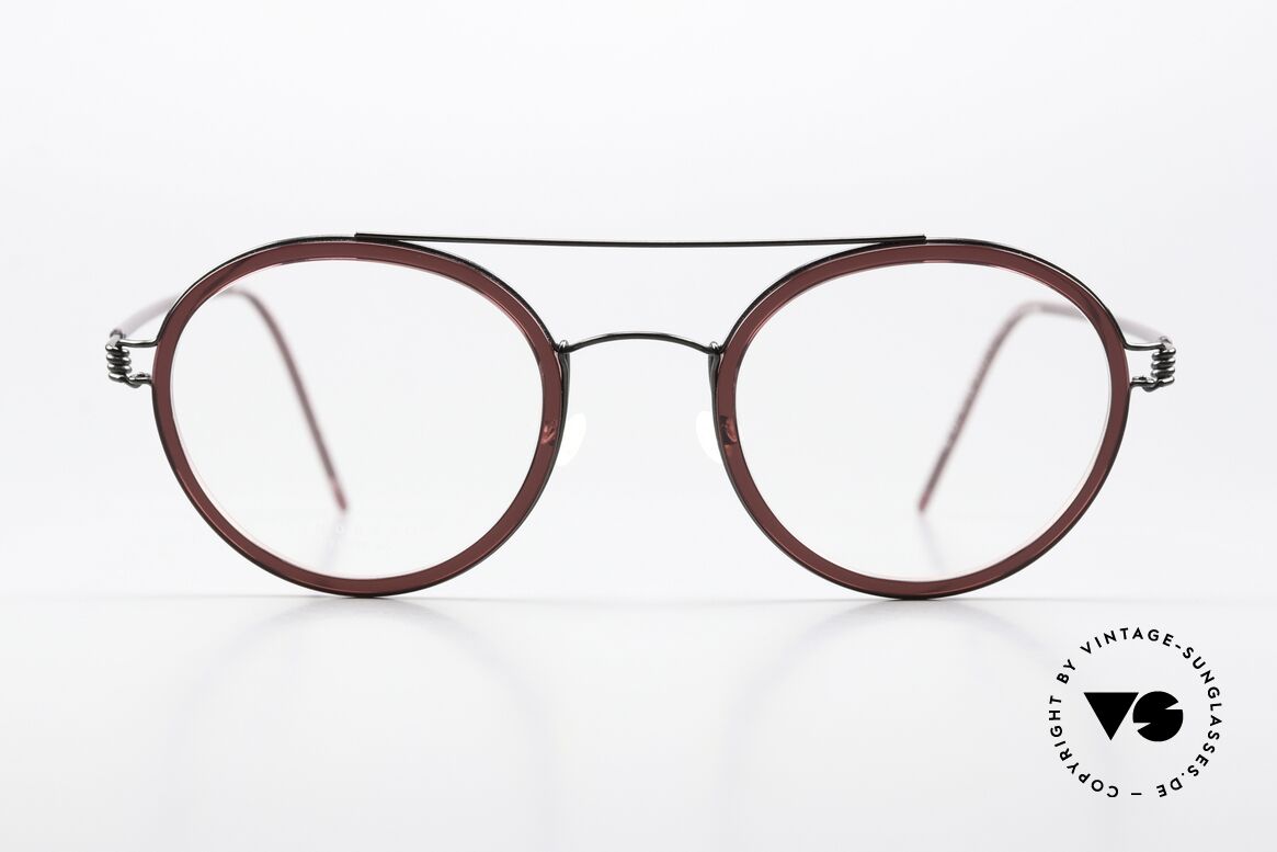 Lindberg Teitur 49 Air Titan Rim Award-Winning Eyewear, unisex glasses; TEITUR 49 with color code K260/PU9, Made for Men and Women