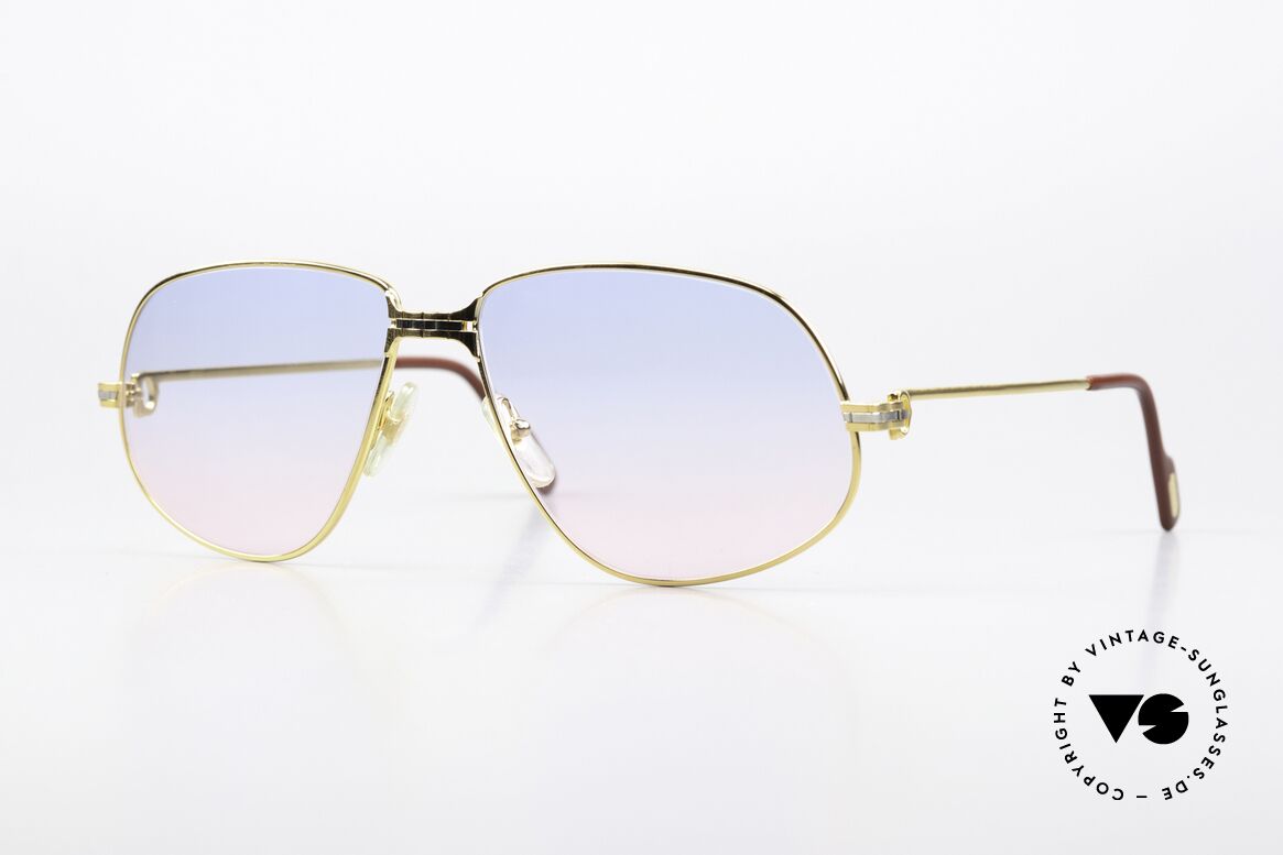 Cartier Panthere G.M. - XL Baby-Blue Pink Gradient Lens, Cartier Panthère = the world famous panther by CARTIER, Made for Men