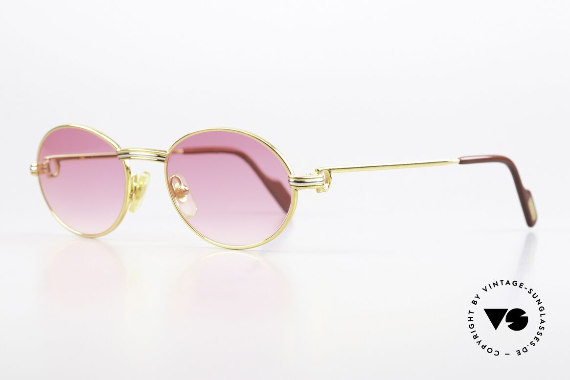 Cartier Saint Honore - S Pink Gradient Sun Lenses, 'Staint Honore' is one of the oldest streets in Paris, Made for Men and Women