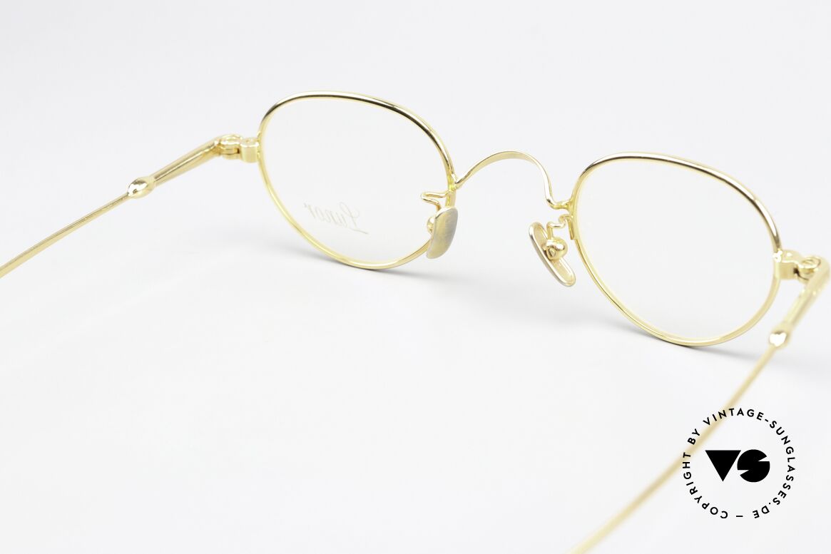 Lunor V 103 Timeless Frame Yellow Gold, Size: small, Made for Men and Women