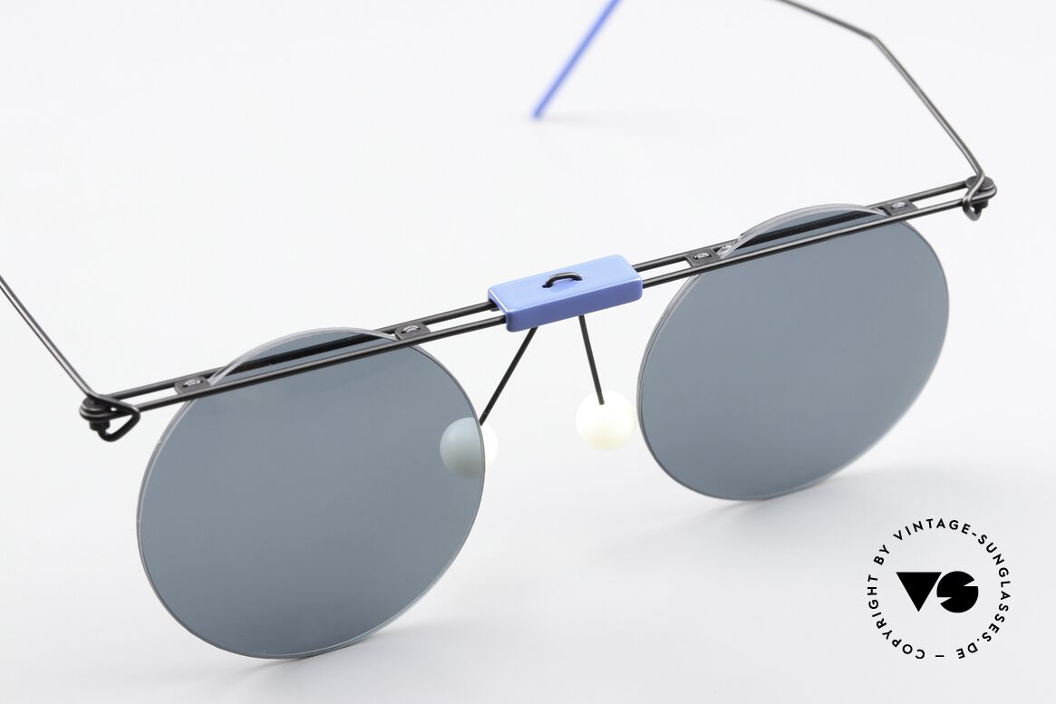 Kim Buck DK No Retro Vintage Sunglasses, sun lenses can be replaced with opticals, if needed, Made for Men and Women