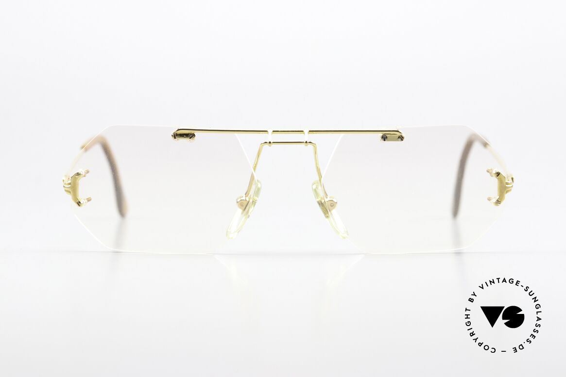 Emmel 3000 Rimless Art Frame Bauhaus, a synonym for sophisticated rimless spectacles, Made for Men and Women