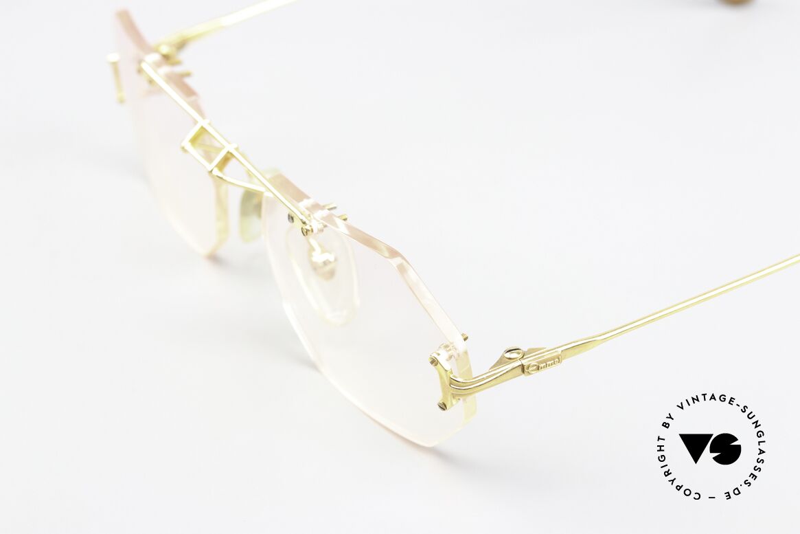 Emmel 3000 Rimless Art Frame Bauhaus, top-notch frame components; square frame design, Made for Men and Women