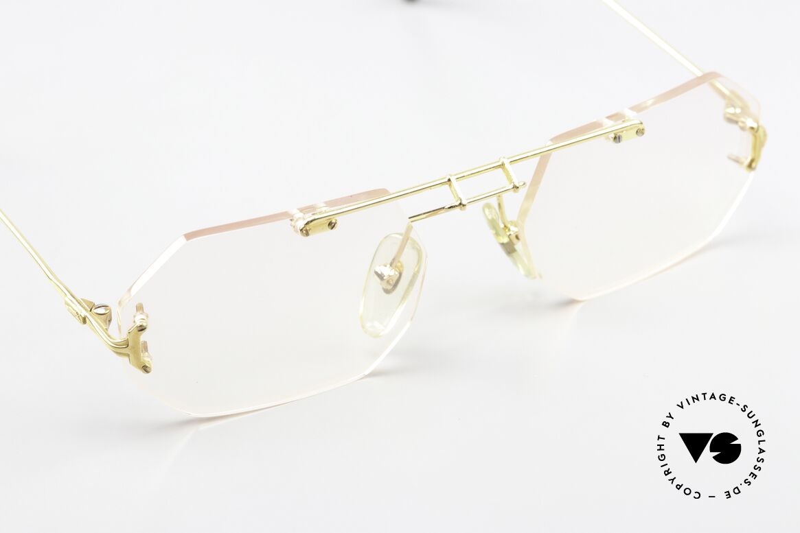 Emmel 3000 Rimless Art Frame Bauhaus, an unworn masterpiece with original DEMO lenses, Made for Men and Women