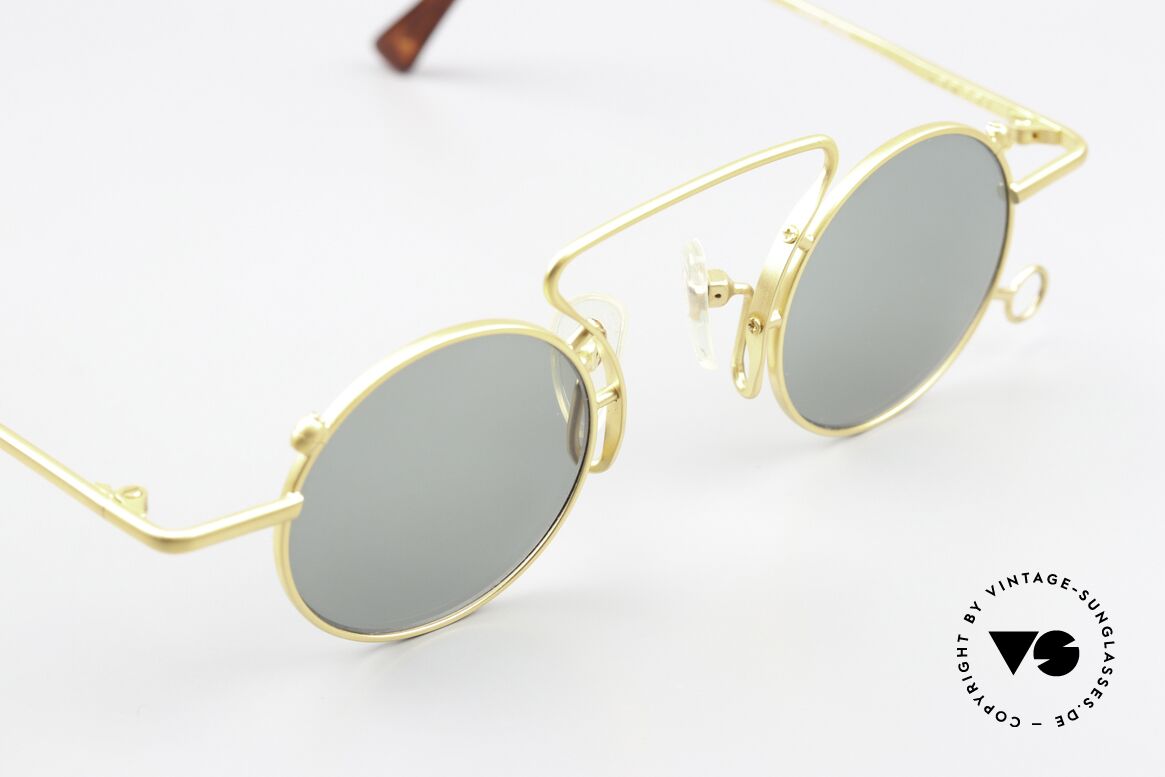 Kansai Yamamoto KY027E Crazy Round 90's Shades, NO retro frame, but a 30 years old unique rarity, Made for Men and Women