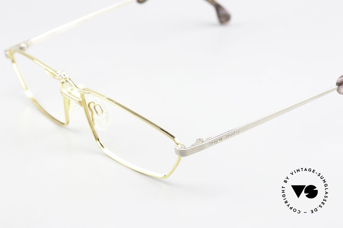 Roger Rodege M1090 Reading Glasses With Crown, the glamorous crown is a real sparkling diamond (set), Made for Women