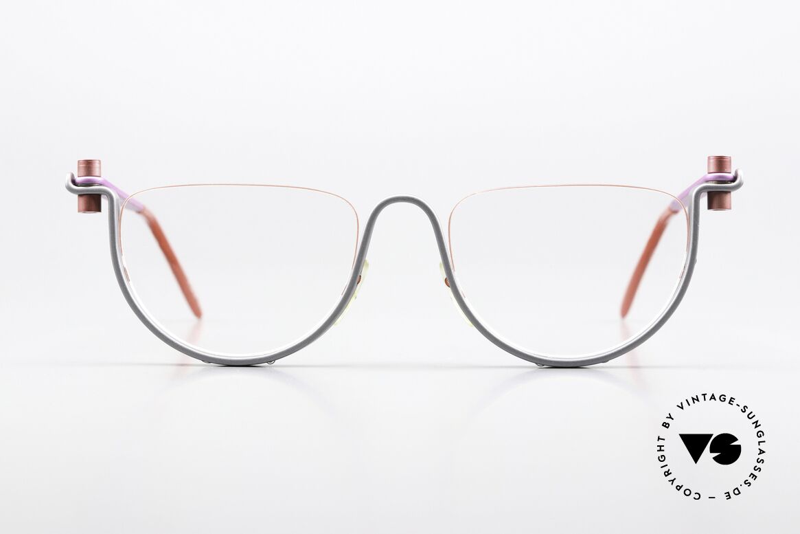 ProDesign No2 Rare Movie Eyewear 90's, true vintage aluminium frame - Gail Spence Design, Made for Men and Women