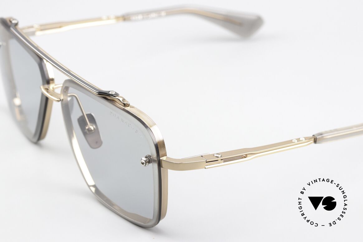 DITA Mach Six Men's Shades Square Pilot, the perfect fashion accessory for fast cars and boats, Made for Men