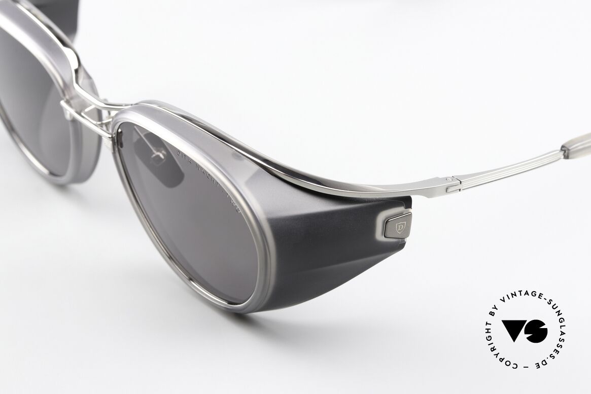 DITA Nacht Two Side Blinds Sunglasses, with non-reflecting sun lenses (100% UV protection), Made for Men