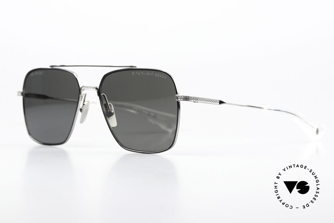 DITA Flight Seven Polarized Sun Lenses, gray polarized sun lenses with 100% UV protection, Made for Men