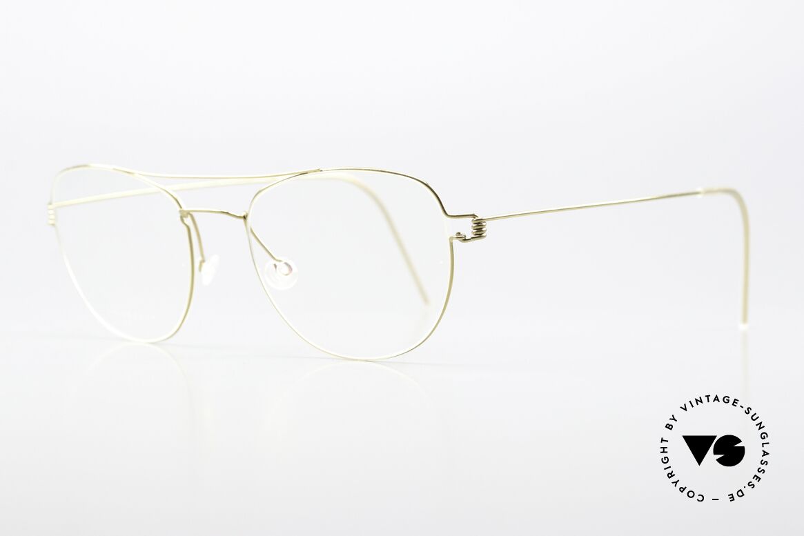 Lindberg Ole Air Titan Rim Round Pilot Design Unisex, striking designer eyeglasses for ladies and gentlemen, Made for Men and Women