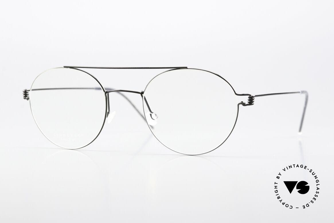 Lindberg Bruce 48 Air Titan Rim Designer Eyeglasses Unisex, LINDBERG Air Titan ladies glasses and men's glasses, Made for Men and Women