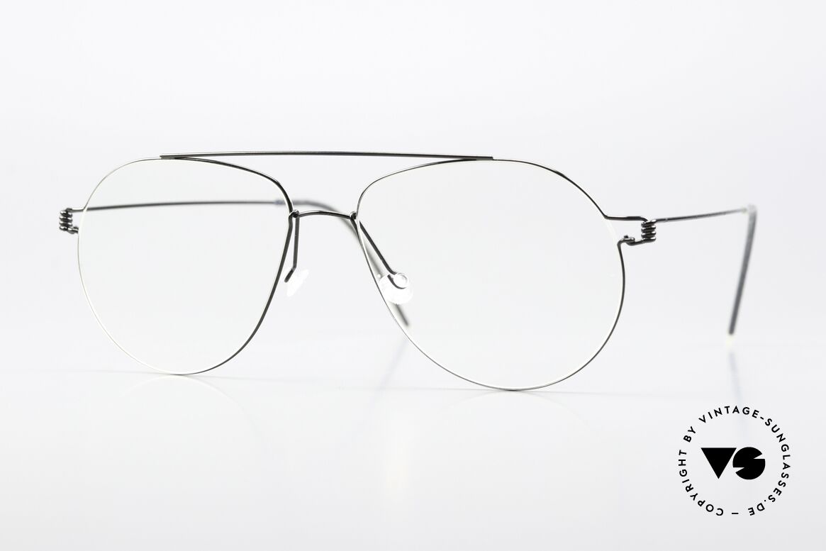 Lindberg Raymond Air Titan Rim Men's Specs Aviator Style, LINDBERG Air Titan 'aviator' glasses, mod. Raymond, Made for Men