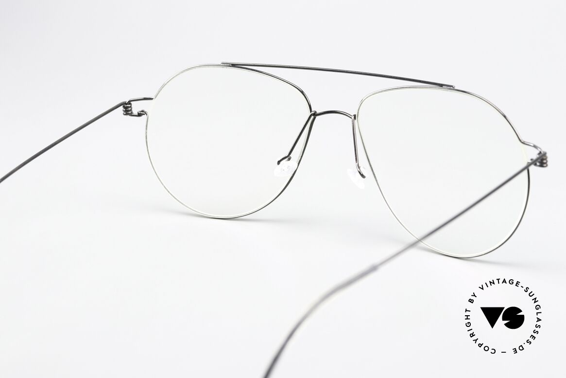 Lindberg Raymond Air Titan Rim Men's Specs Aviator Style, Size: large, Made for Men