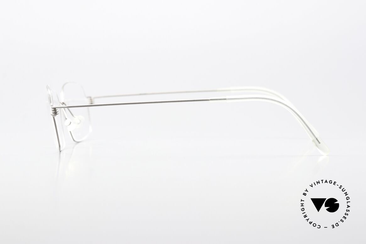 Lindberg Jens Air Titan Rim Ladies & Gents Eyewear, unworn, NOS, with original magnetic case by Lindberg, Made for Men and Women