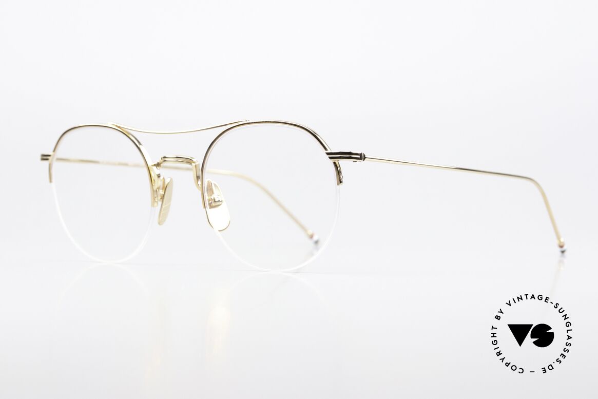 Thom Browne TB903 Nylor Titanium Eyewear, really stylish & top-notch quality, made in Japan, Made for Men
