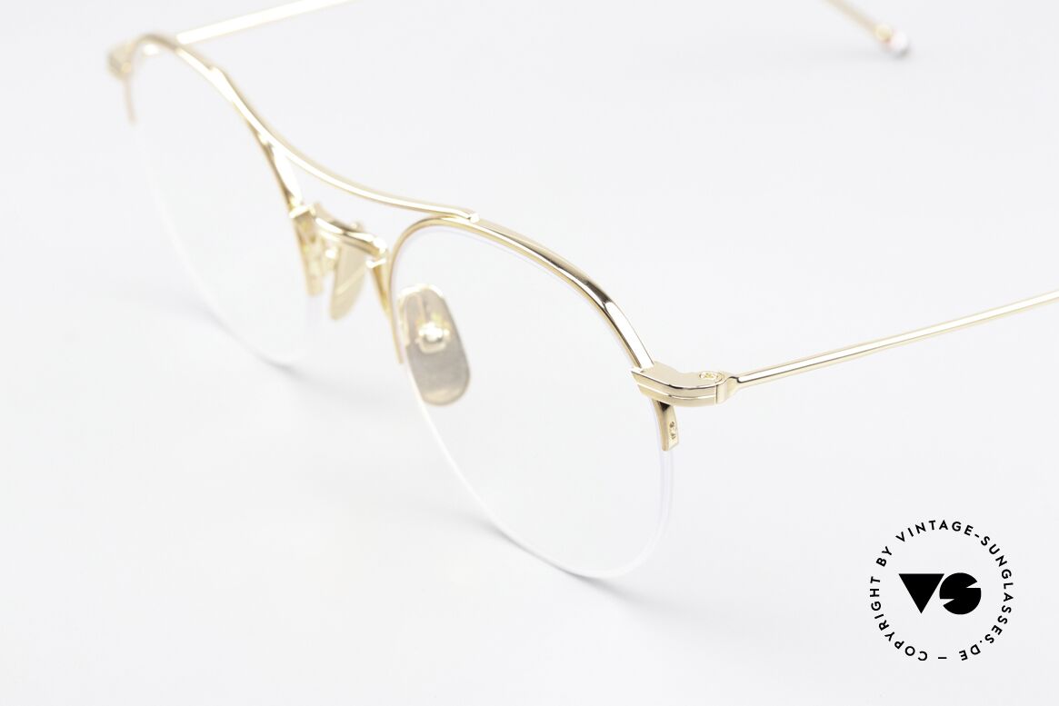 Thom Browne TB903 Nylor Titanium Eyewear, original DEMO lenses can be replaced as desired, Made for Men