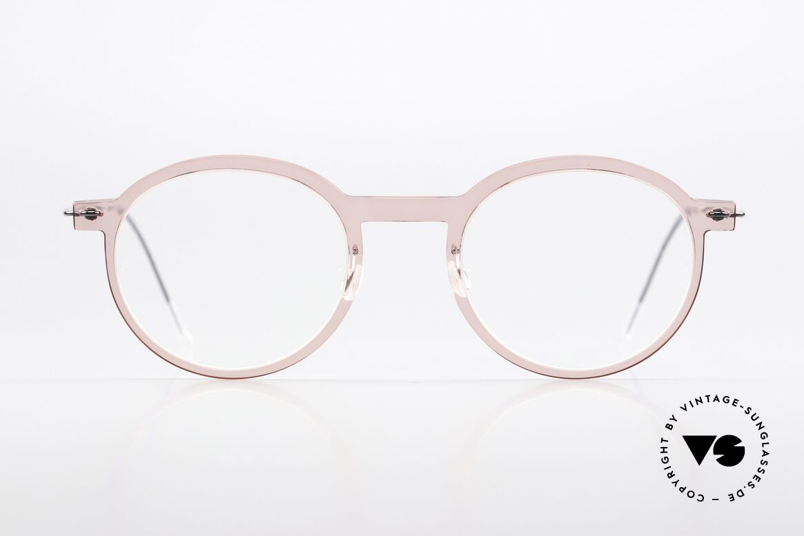 Lindberg 6586 NOW Panto Frame Translucent, PANTO model 6585, size 49/23, for ladies and gents, Made for Men and Women