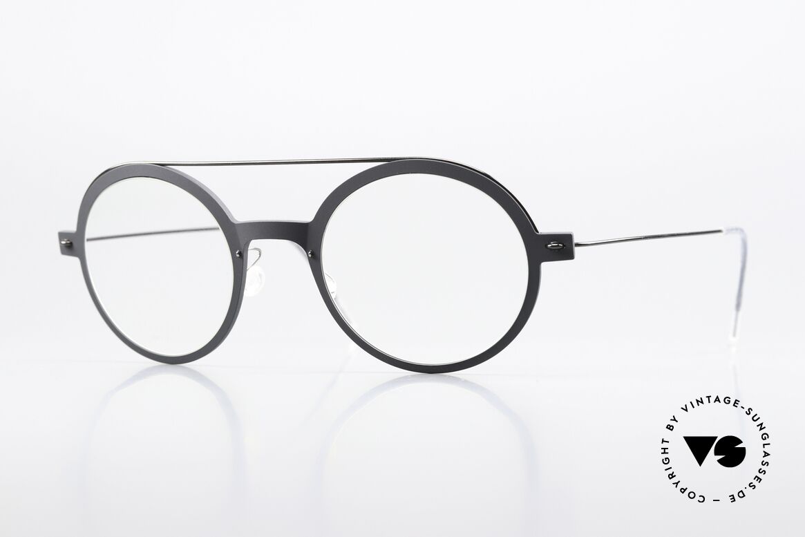 Lindberg 6543 50 NOW Classic Black Coloring, Lindberg eyeglasses from the NOW or N.O.W. series, Made for Men and Women