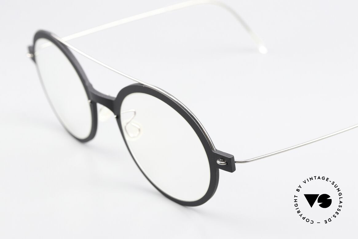 Lindberg 6543 48 NOW Black Silver Coloring, high quality composite material (made in Denmark), Made for Men and Women