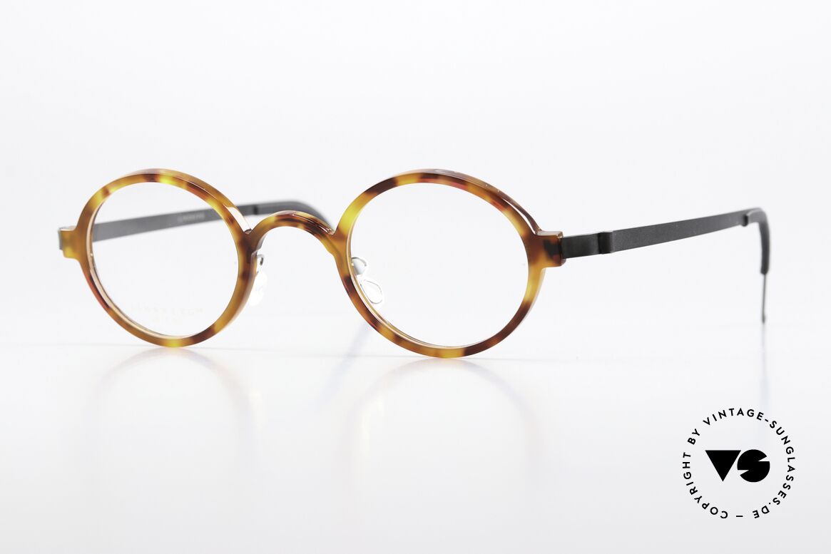 Lindberg 1011 Acetanium Oval Designer Glasses Unisex, oval Lindberg Acetanium frame with interesting color, Made for Men and Women