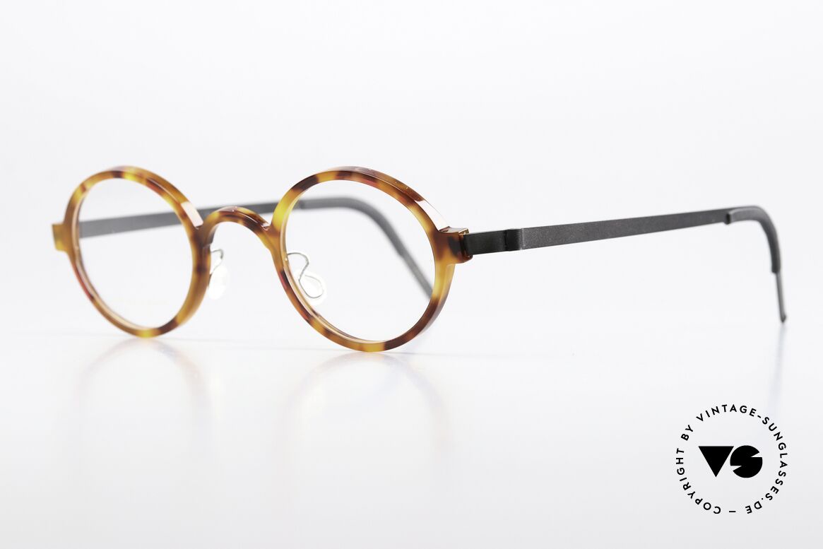 Lindberg 1011 Acetanium Oval Designer Glasses Unisex, model 1011, size 42/25: made of acetate & titanium, Made for Men and Women