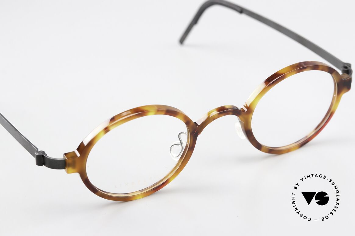 Lindberg 1011 Acetanium Oval Designer Glasses Unisex, simply timeless, stylish & innovative: grade 'vintage', Made for Men and Women