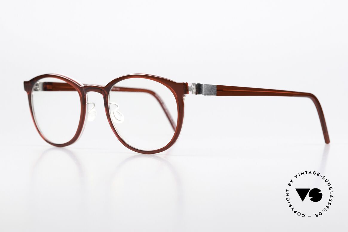 Lindberg 1032 Acetanium Acetate & Titan Combination, model 1032, size 50/21: made of acetate & titanium, Made for Men and Women