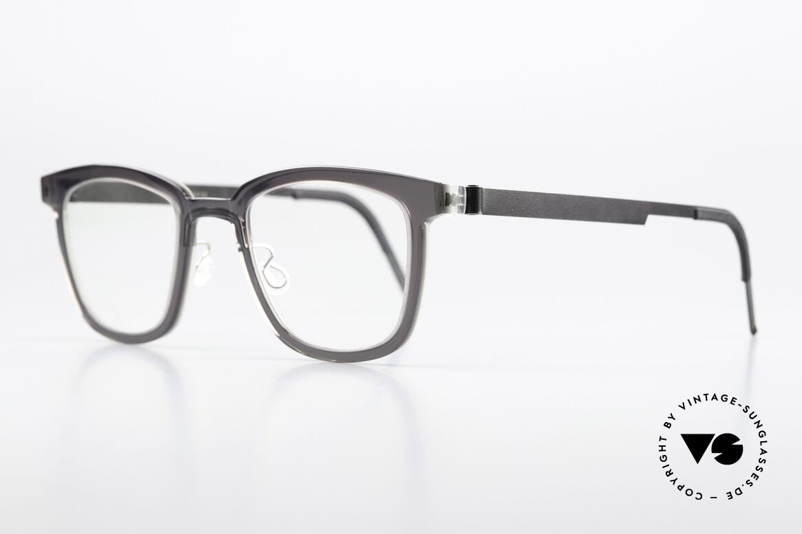 Lindberg 1037 Acetanium Classic Designer Glasses, great frame made of acetate & titanium combination, Made for Men and Women