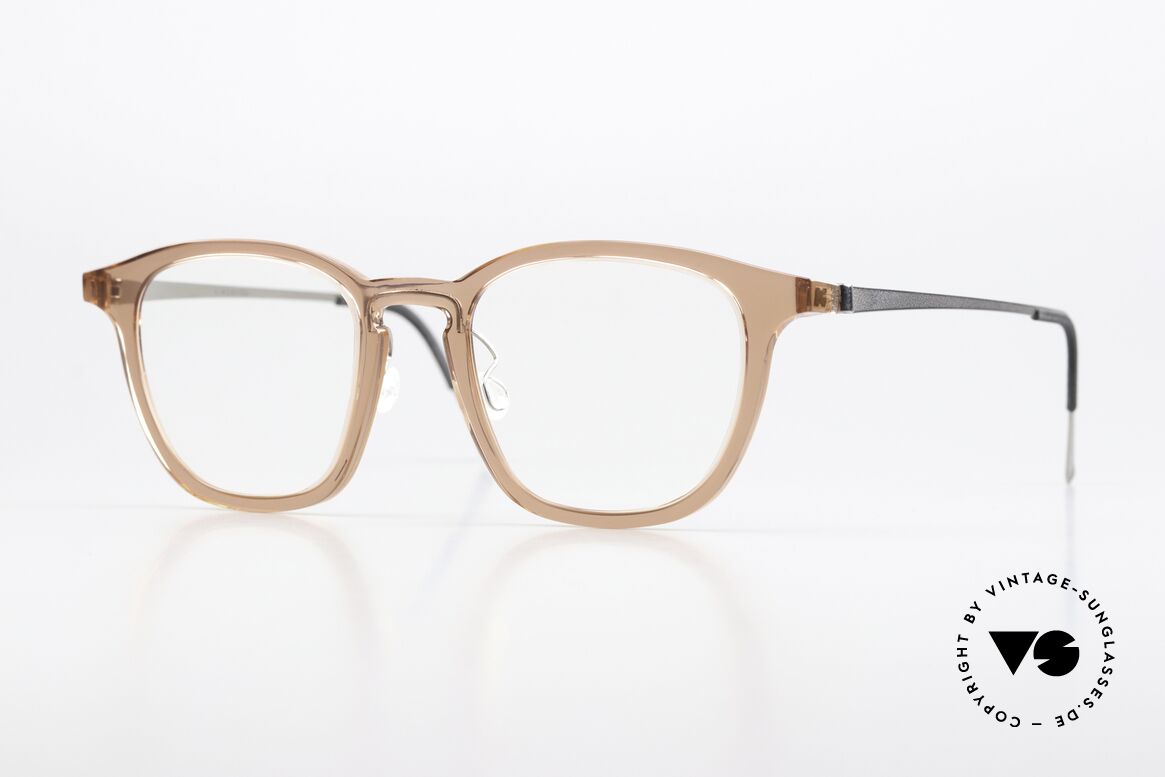 Lindberg 1047 Acetanium Designer Specs Rose Silver, Lindberg panto eyeglasses from the Acetanium series, Made for Men and Women