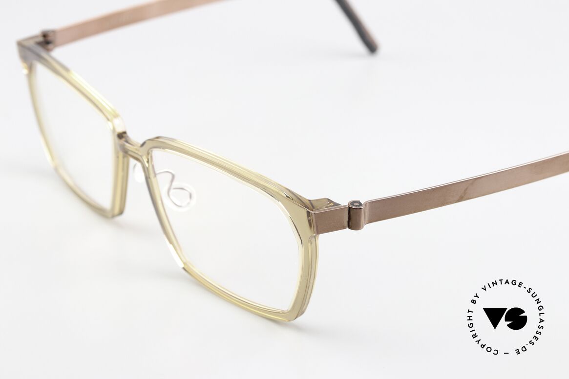 Lindberg 1264 Acetanium Square Translucid Frame, multiple awards; deserves the predicate "VINTAGE"!, Made for Men and Women