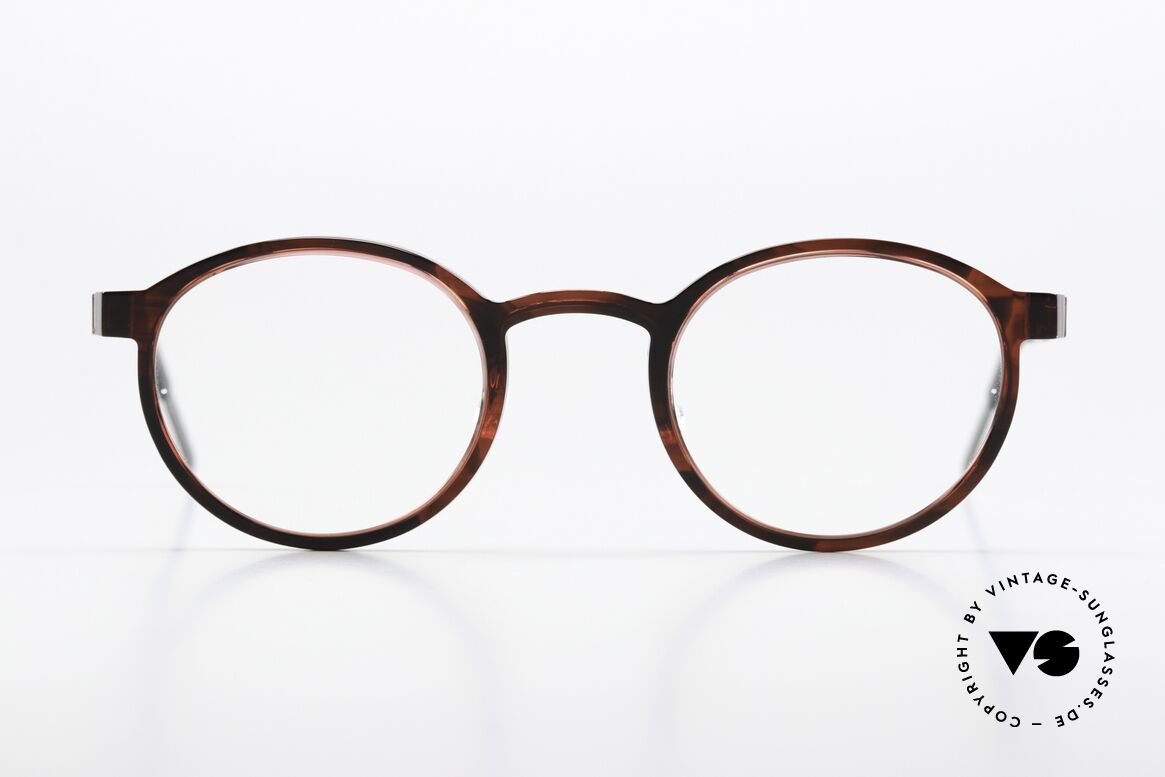 Lindberg 1014 48 Acetanium Worn By Musician Sting, timeless LINDBERG Acetanium frame, claret & black, Made for Men and Women