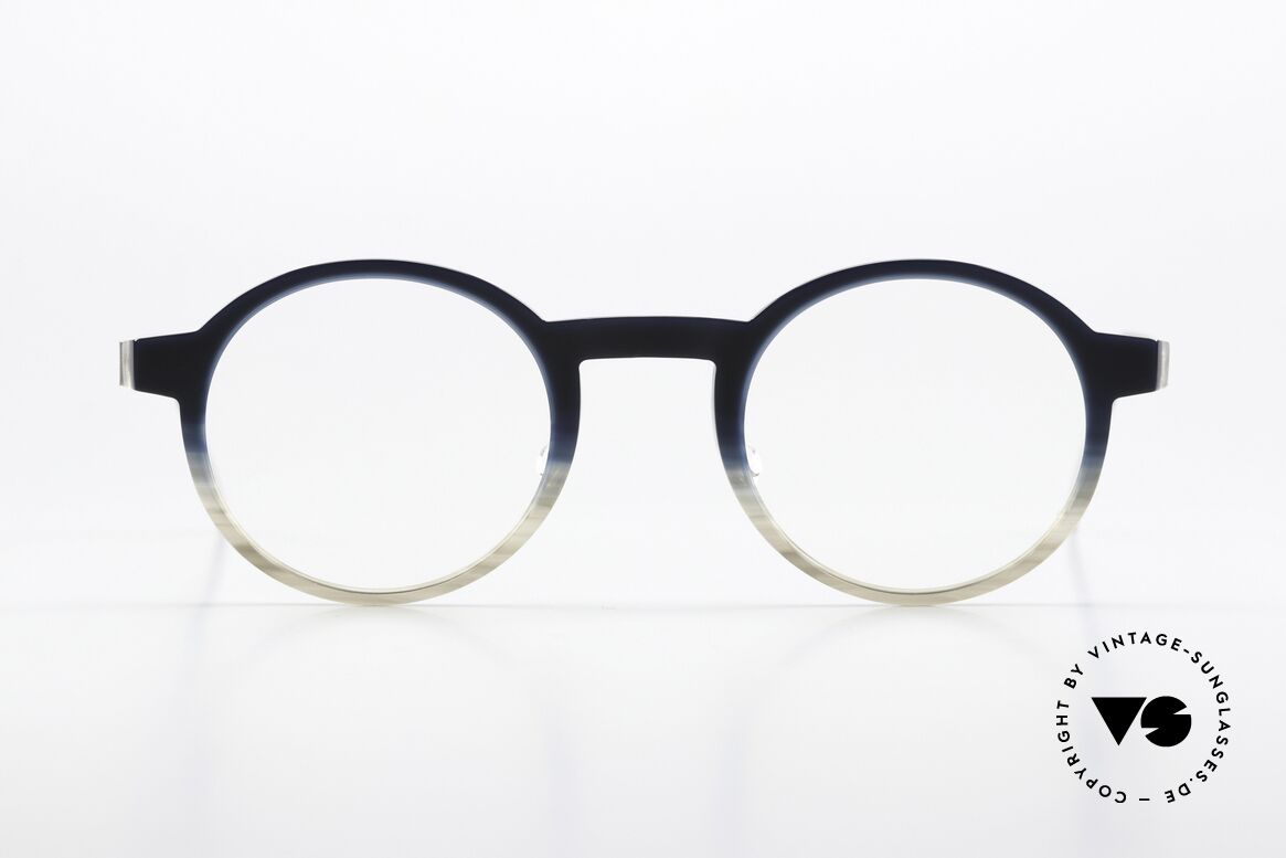 Lindberg 1259 Acetanium Panto Designer Eyewear, designer eyeglass-frame for women and men likewise, Made for Men and Women