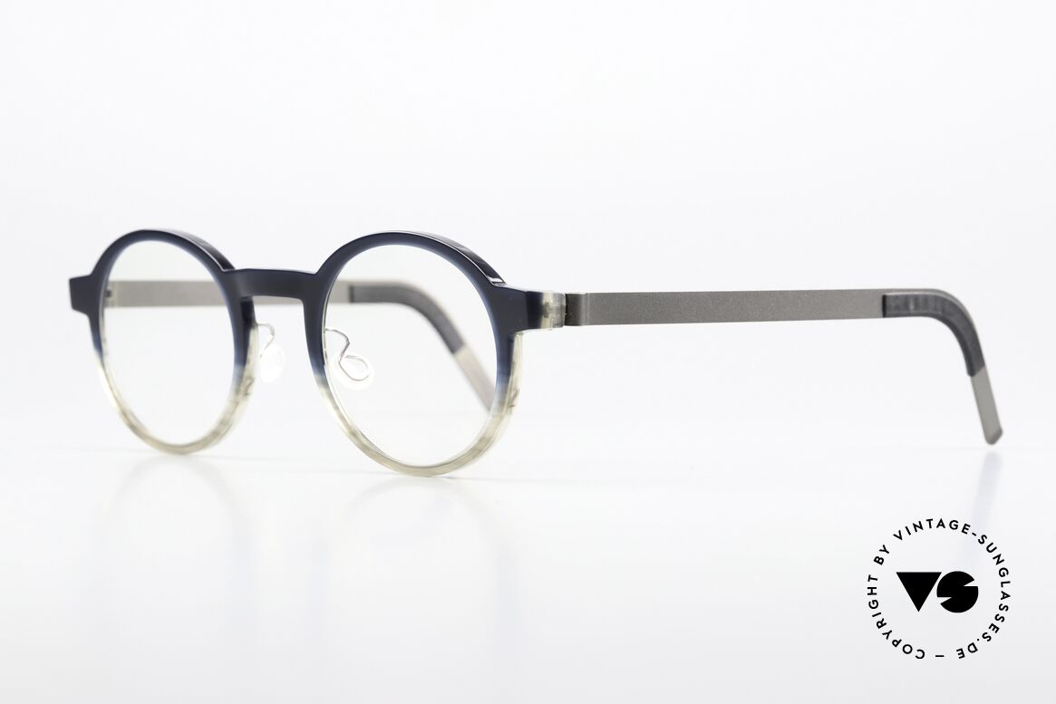 Lindberg 1259 Acetanium Panto Designer Eyewear, model 1259, size 47/23: made of acetate & titanium, Made for Men and Women