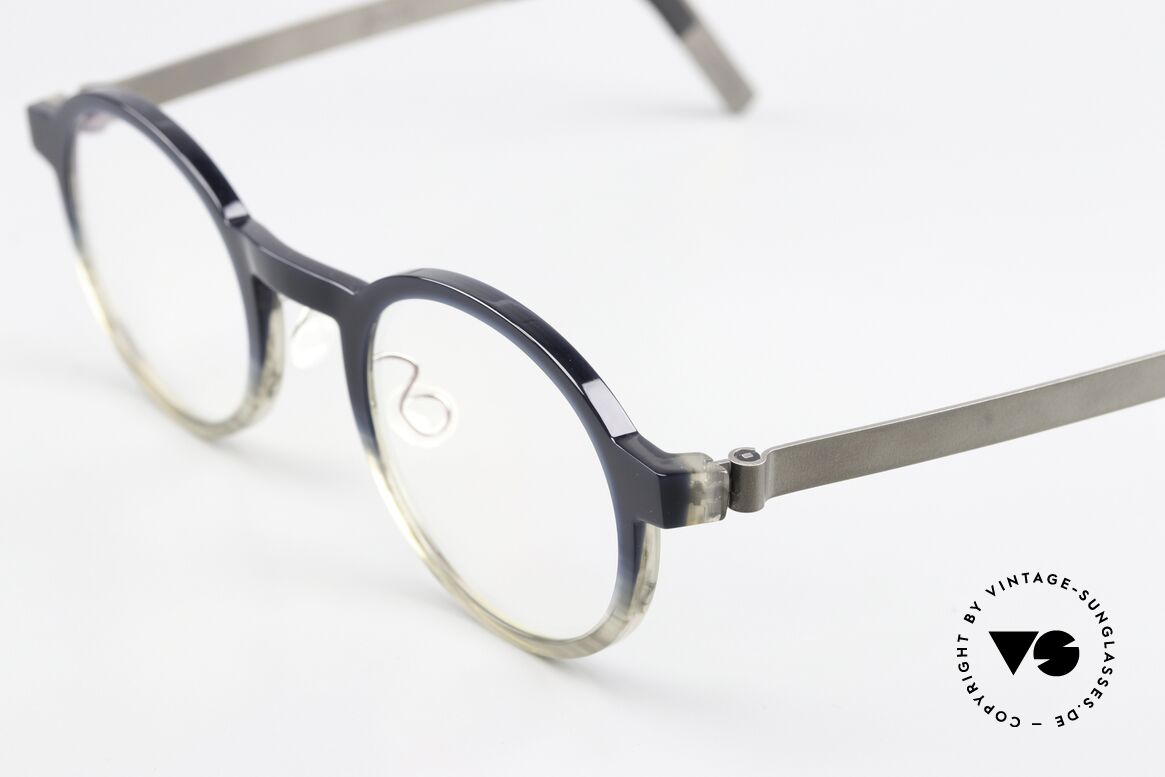 Lindberg 1259 Acetanium Panto Designer Eyewear, distinctive quality and design (award-winning frame), Made for Men and Women