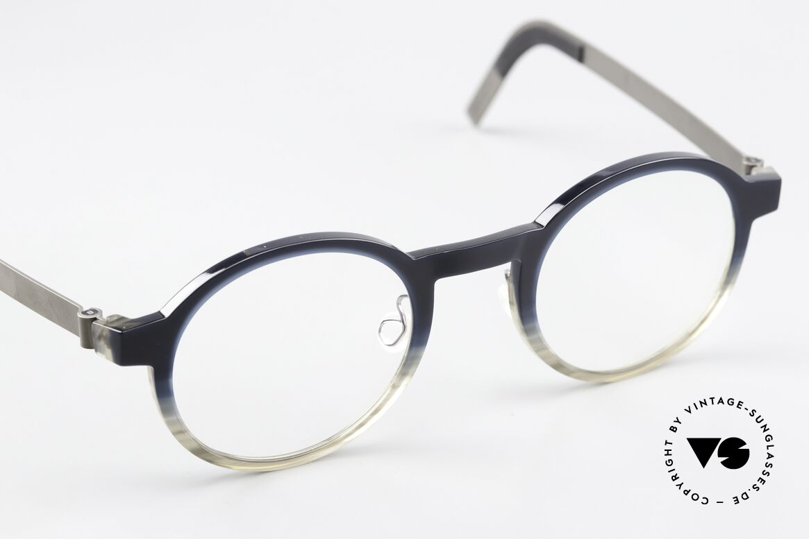 Lindberg 1259 Acetanium Panto Designer Eyewear, simply timeless, stylish & innovative: grade 'vintage', Made for Men and Women