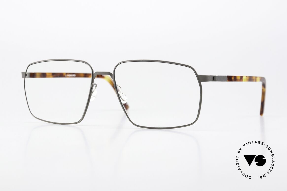 Lindberg 9635 Strip Titanium Frame With Acetate Temples, striking LINDBERG Strip Titanium designer eyewear, Made for Men and Women