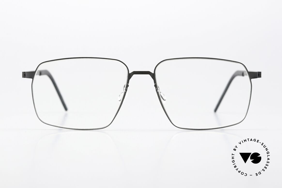 Lindberg 9635 Strip Titanium Titanium Specs From 2018, model 9635 in size 56/15; with color U9: matt black, Made for Men and Women