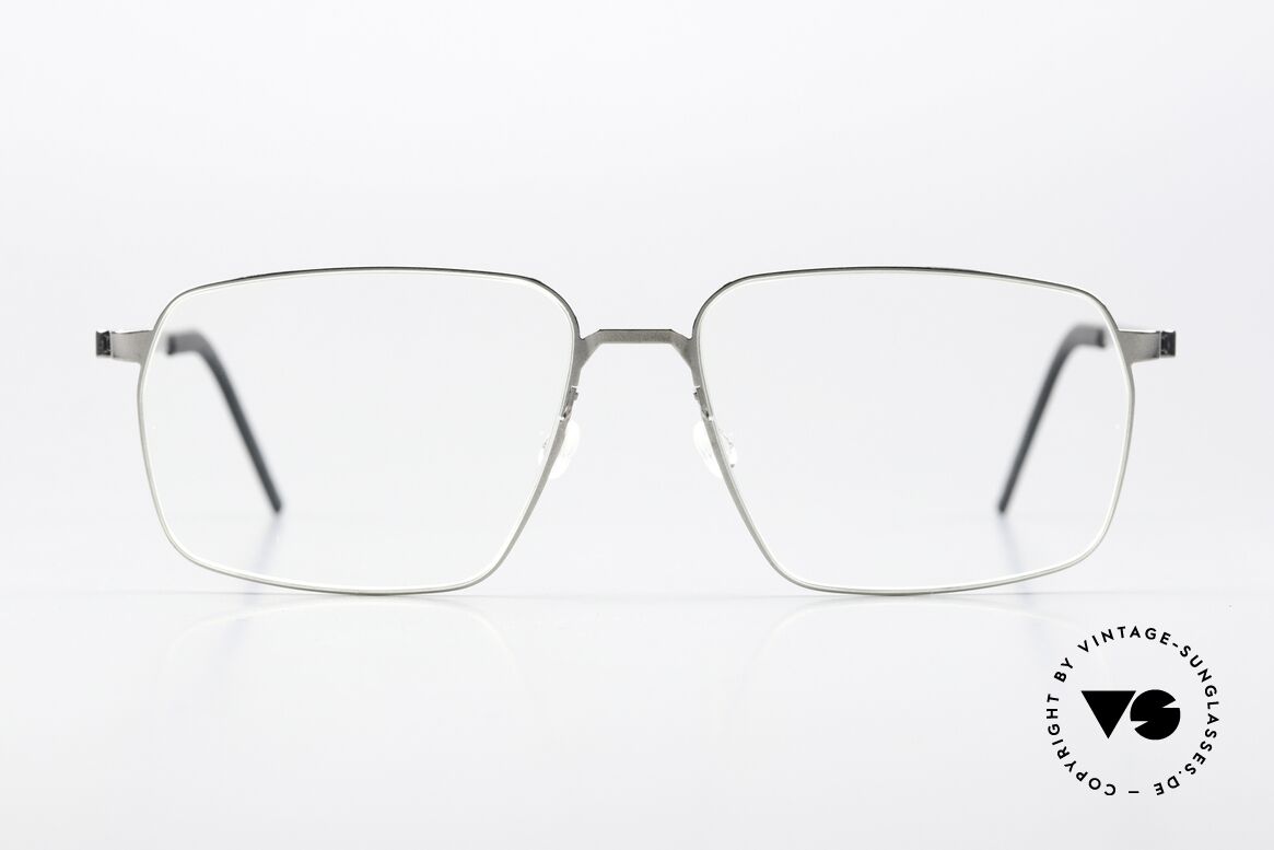 Lindberg 9635 Strip Titanium Titan Frame Polished Silver, model 9635 in size 56/15; color P10: polished silver, Made for Men and Women