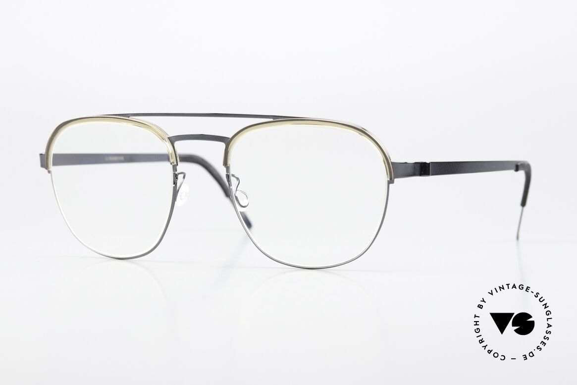 Lindberg 9848 Strip Titanium Combi Frame From 2017, Lindberg Strip Titanium combi-eyeglasses from 2017, Made for Men and Women