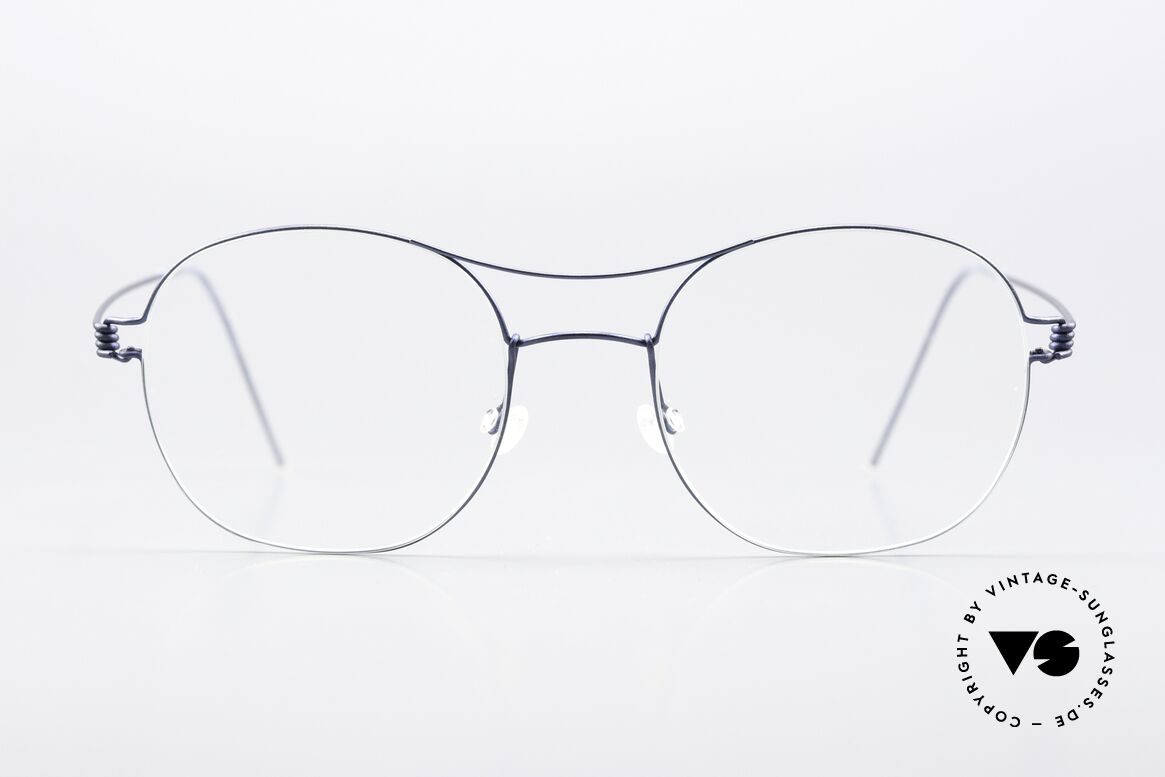 Lindberg Rasmus 49 Air Titan Rim Classic Frame Matt Blue, model Rasmus, size 49-19, 145, color U13 = matt blue, Made for Men and Women