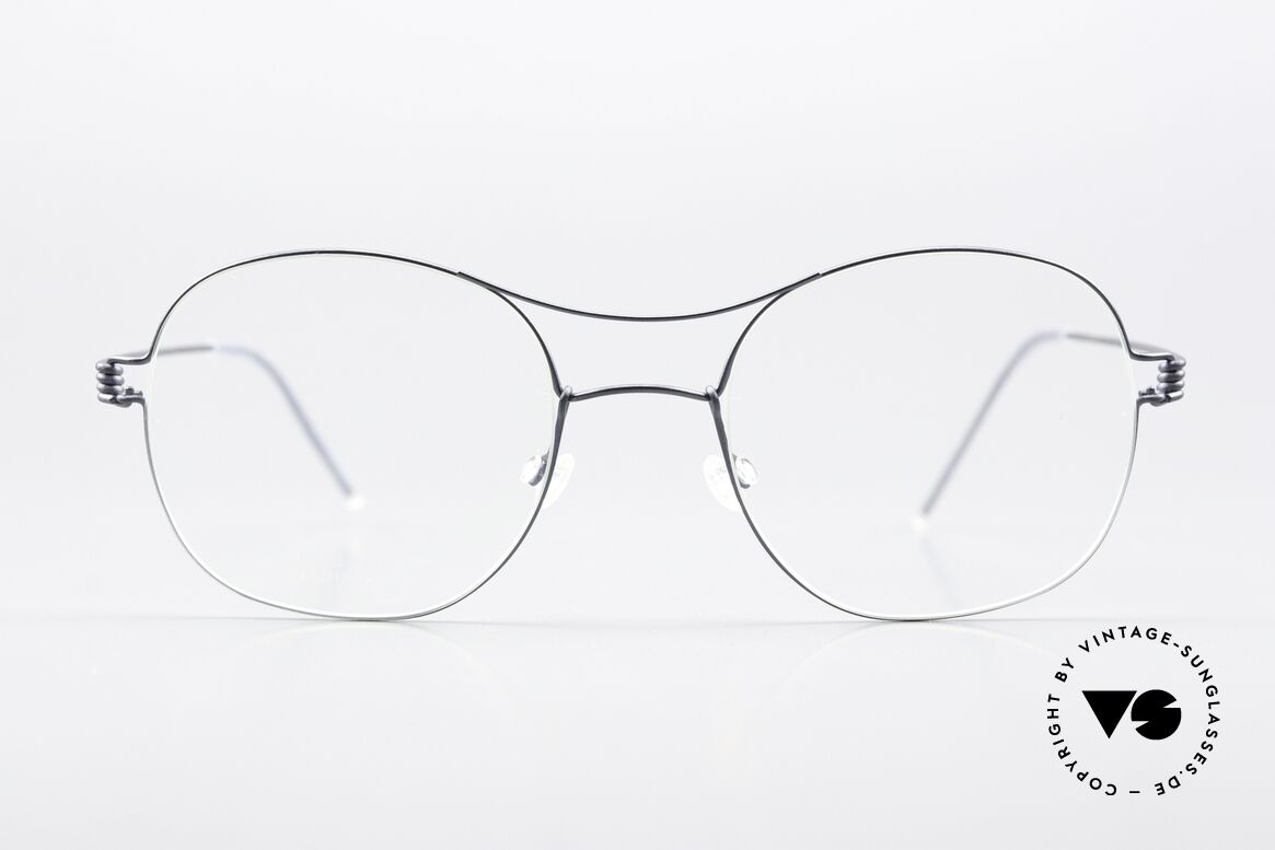 Lindberg Rasmus 47 Air Titan Rim Classic Frame Matt Blue, mod. Rasmus, size 47-16, 135, col U16: matt dark blue, Made for Men and Women