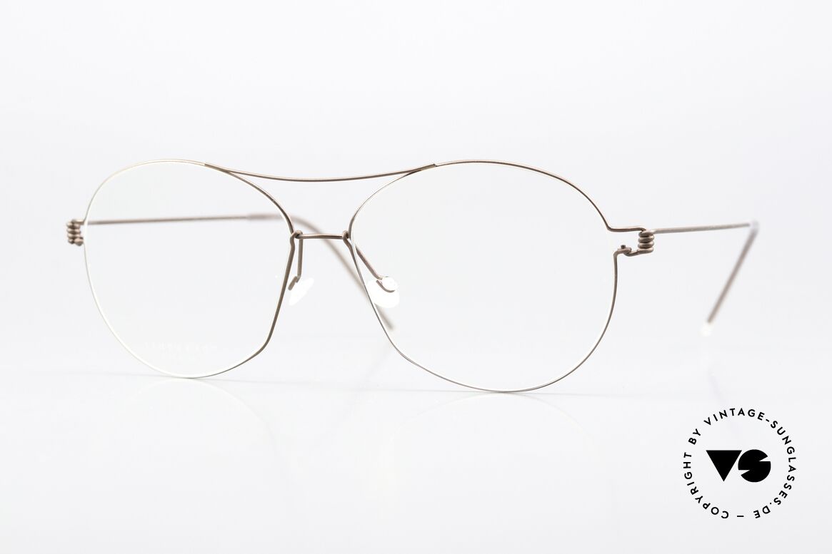Lindberg Coco Air Titan Rim Titanium Glasses For Ladies, LINDBERG Air Titanium Rim eyeglasses in size 54-13, Made for Women